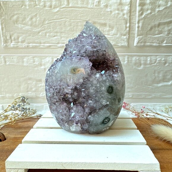 Gorgeous Amethyst Flame | Amethyst Crystal Cluster - Picture 1 of 10